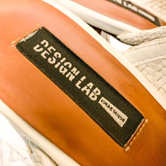 Design Lab Lord & Taylor Shoes Lord Taylor Design Lab Woven Wedges